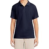 Nautica Men's Uniform Short Sleeve Performance Polo