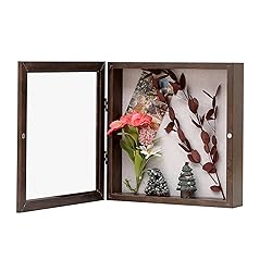 DEMAIKE 10x10 Shadow Box Frame with Linen