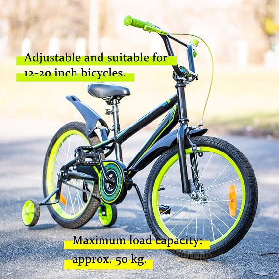 stabilizzatori Ruote da Allenamento per Biciclette Cassaforte Universale  per Biciclette da 12-20 Pollici Vbest life Ruote da Allenamento per  Biciclette per Bambini Ciclismo Accessori berjaya.edu.my