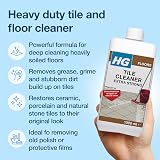 HG Heavy Duty Grout Tile Stone Floor Cleaner 1L Kitchen Bathroom view 3