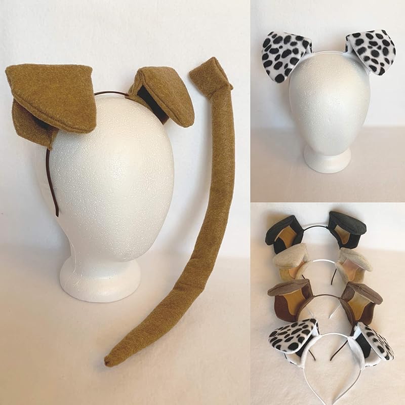 Custom dog ears and tail Dog ears dog costume dog ears