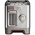 Wolf Gourmet 2-Slice Extra-Wide Slot Toaster with Shade Selector, Bagel and Defrost Settings, Silver Knob with Black Knob Acc