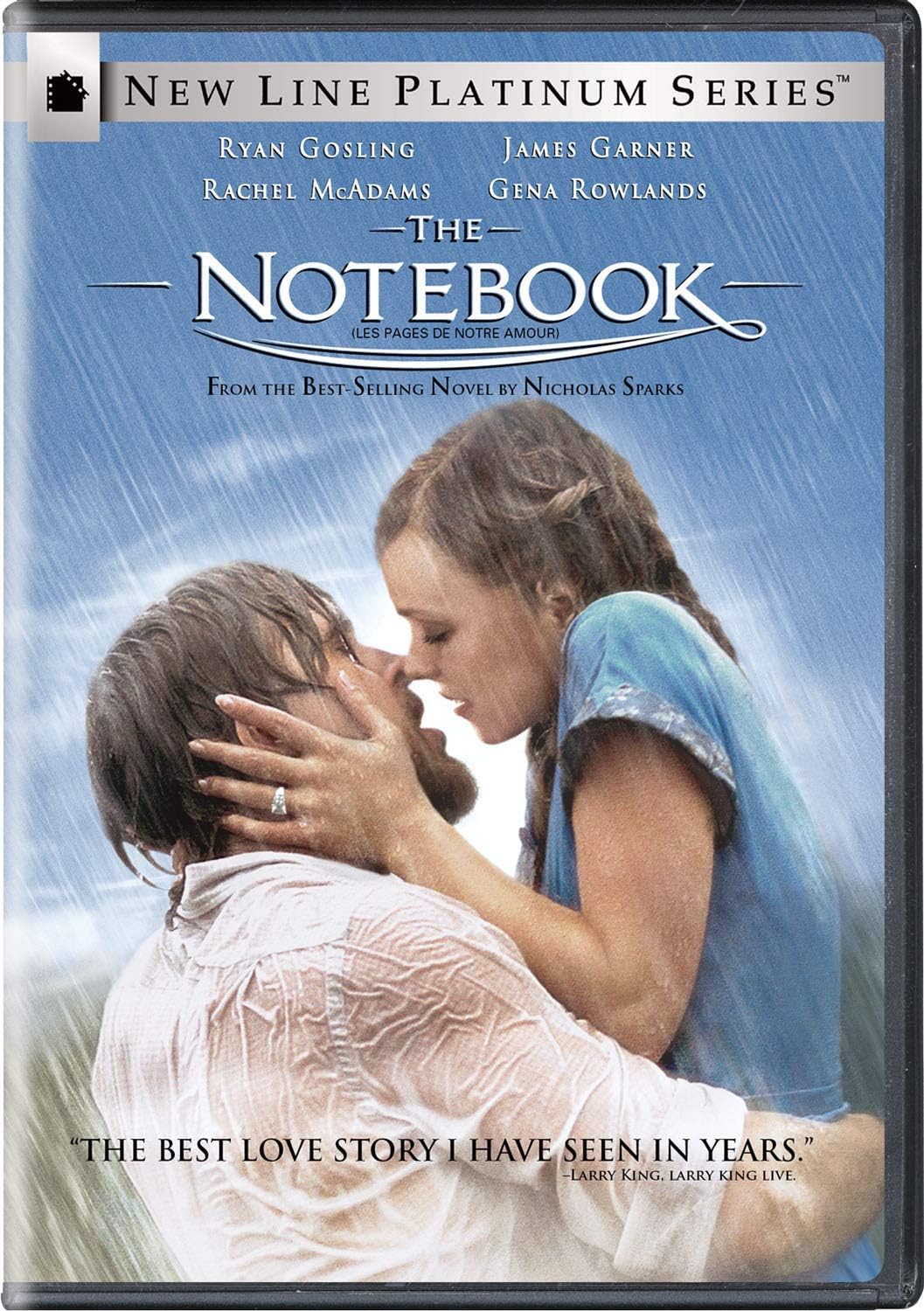 The Notebook Les Pages De Notre Amour Bilingual Amazon Ca Ryan Gosling Rachel Mcadams James Garner Gena Rowlands Joan Allen Tim Ivey Starletta Dupois Anthony Michael Q Thomas Ed Grady Renee Amber Jennifer