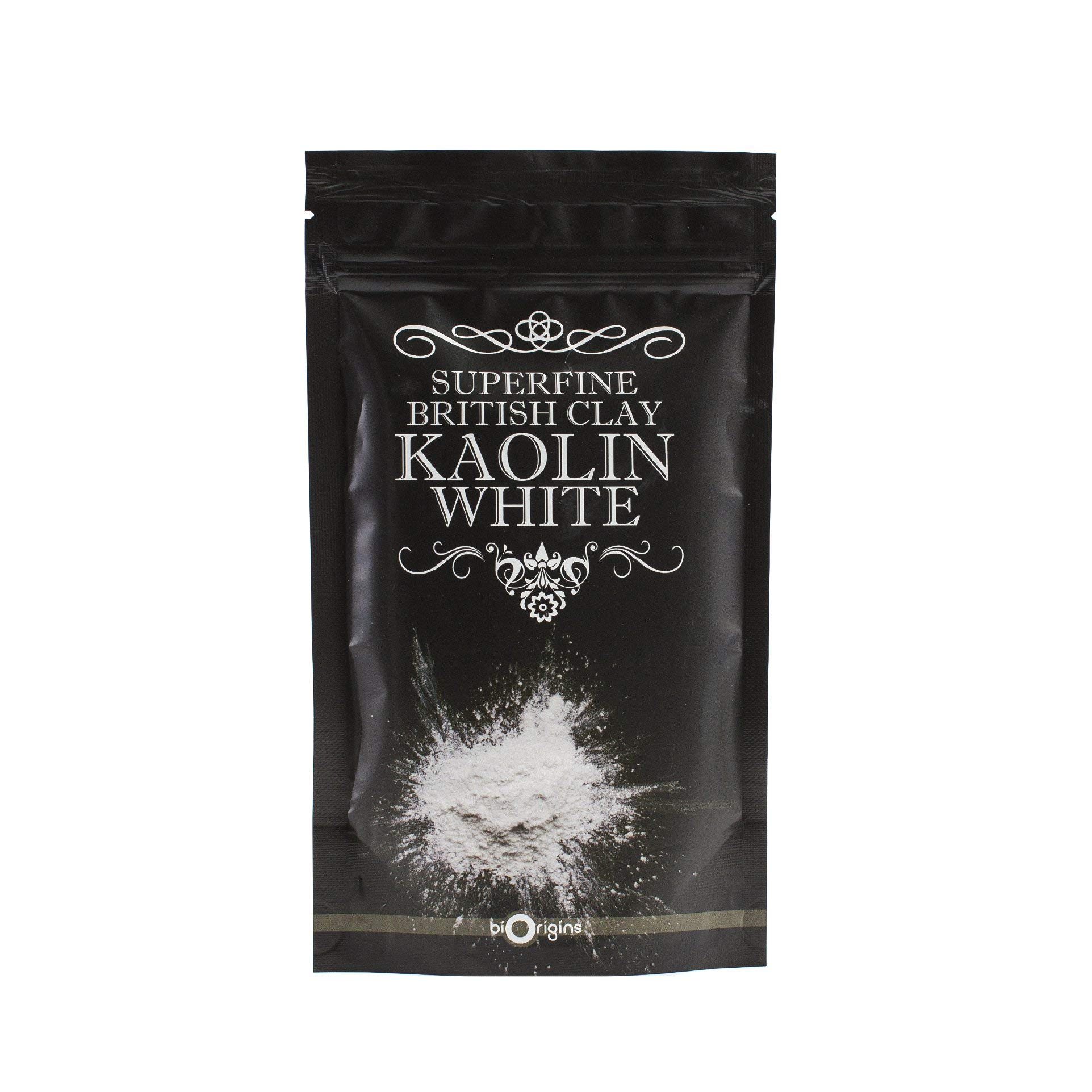 Mystic Moments | Kaolin White Superfine British Natural Clay 100g - Pure & Natural Vegan GMO Free