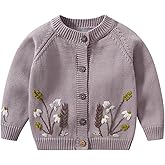 Lamgool Infant Baby Pullover Sweater Knitted Button Down Toddler Kids Sweatshirt for Spring