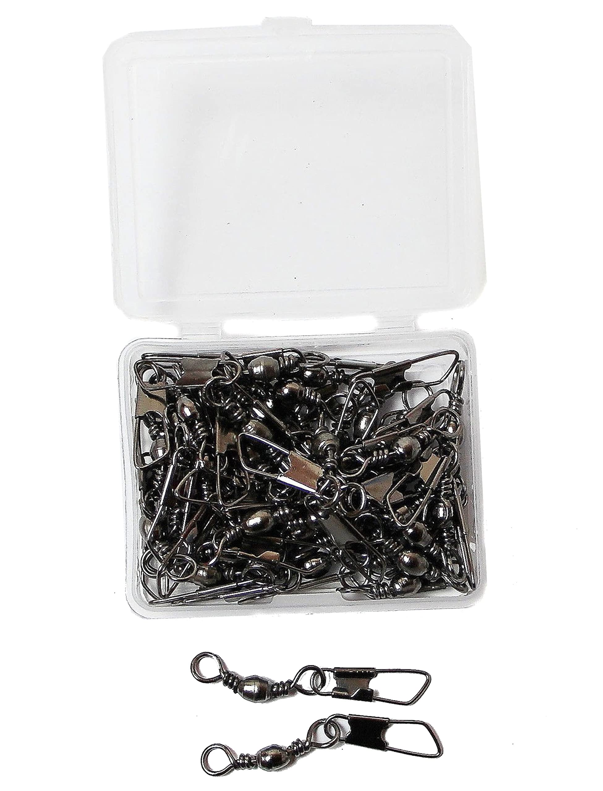 Soytich 45 Pcs Power Swivel Size 6/28kg Power Swivel (45Wirbel06)