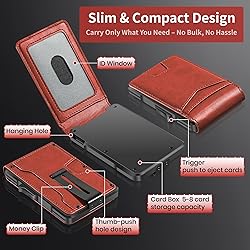 Slim RFID Blocking Wallet for Men - Minimalist