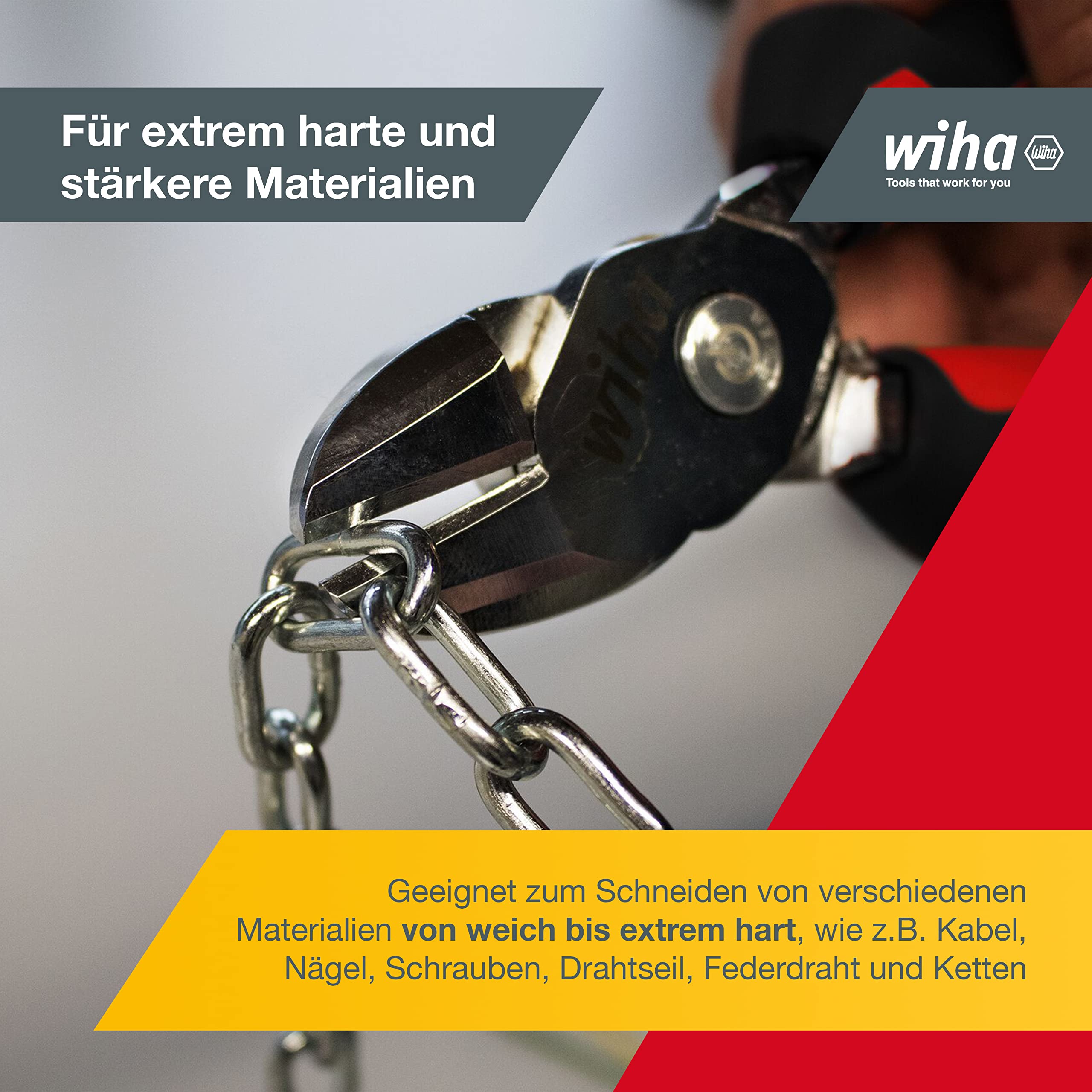 Wiha Hochleistungs-Seitenschneider BiCut Industrial mit DynamicJoint (38189) umschaltbar 6