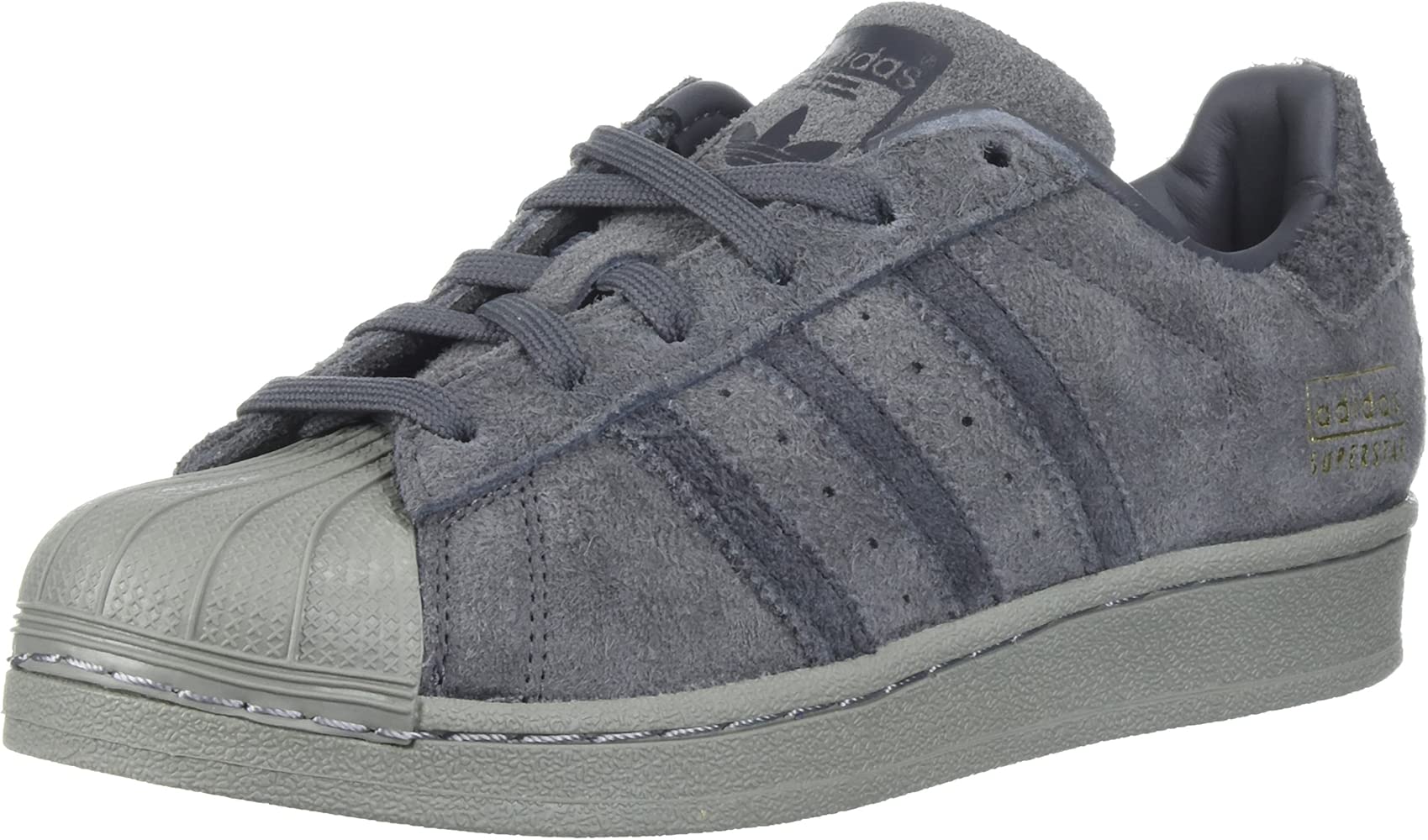 superstar slip on kids Grey