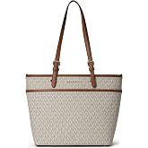 Michael Kors Winston Medium Top-Zip Pocket Tote Bag