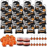 MiniInflat 96 Pcs Basketball Party Favors Include 24 Basketball Drawstring Bags 24 Basketball Keychain 24 Silicone Basketball Bracelets 24 Mini Stress Ball for Sports Supplies Decorations