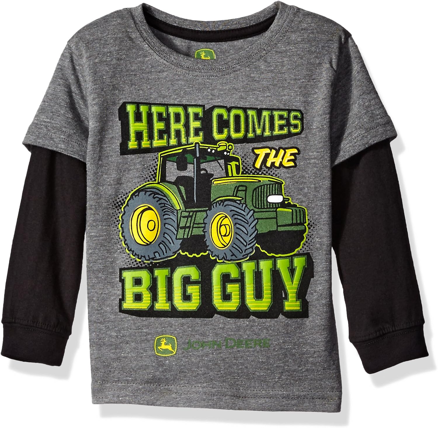 John Deere Toddler Boys Here Comes The Big Guy Tee, Medium