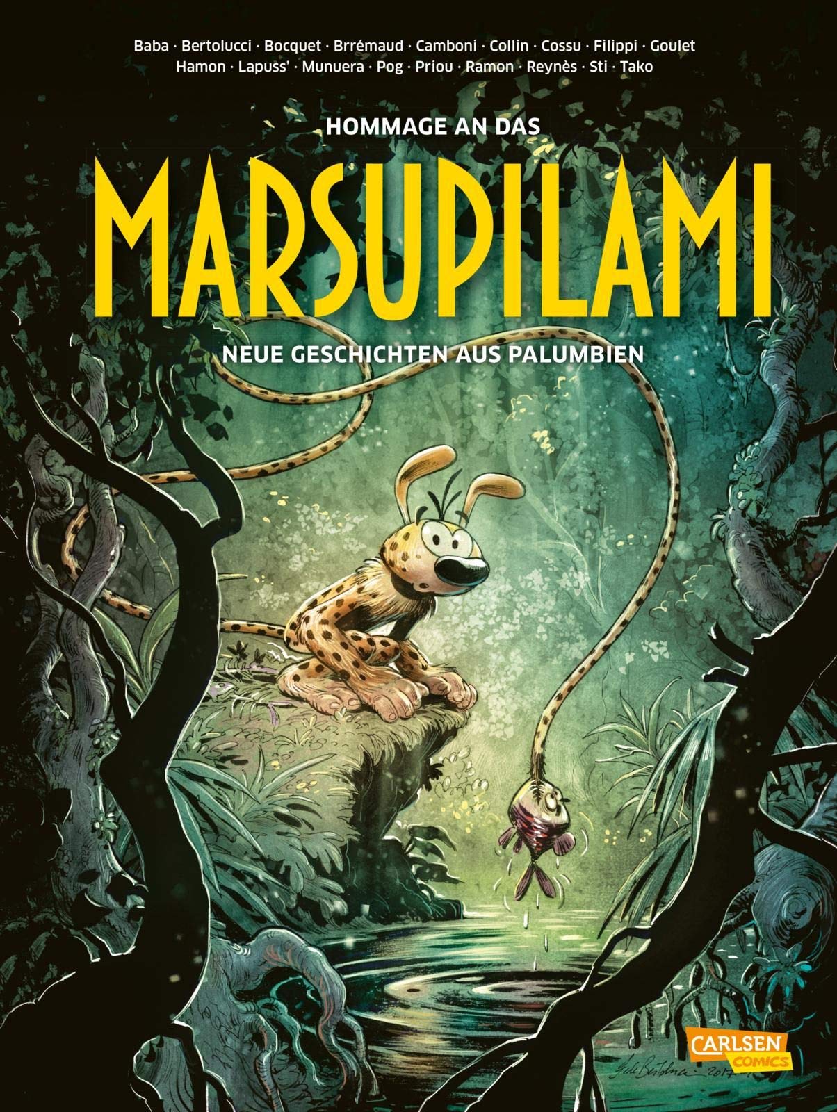 Hommage An Das Marsupilami 1 Neue Geschichten Aus Palumbien 1 Franquin Andre Le Comte Marcel Amazon De Bucher