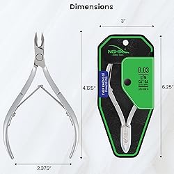 NGHIA Cuticle Nipper - D-03 JAW 12 | Stainless