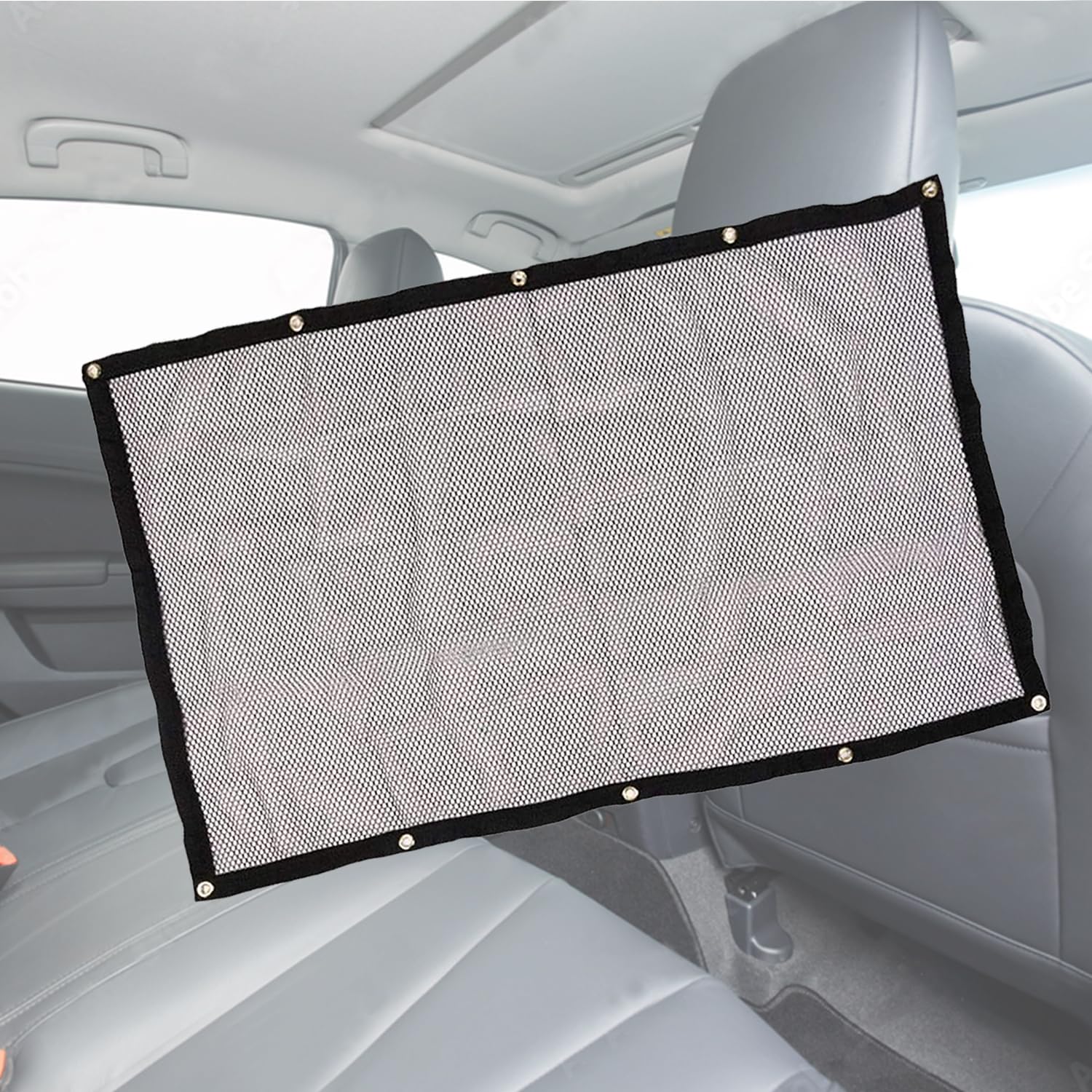 Zone Tech Pet Car Net Barrier Universal Mesh Vehicle Pet