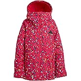 Burton Kids’ Hillslope 2-Layer Insulated Jacket – Waterproof Winter Coat for Boys & Girls with Room to Grow System