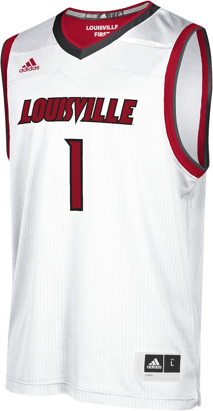 adidas Men's NCAA Louisville Replica Basketball Jersey Amazon.ca