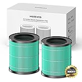 MORENTO 2 Pack MR2566 Genuine Air Purifier Replacement Filter for MR2566 Air Purifier, Pet Dander Version