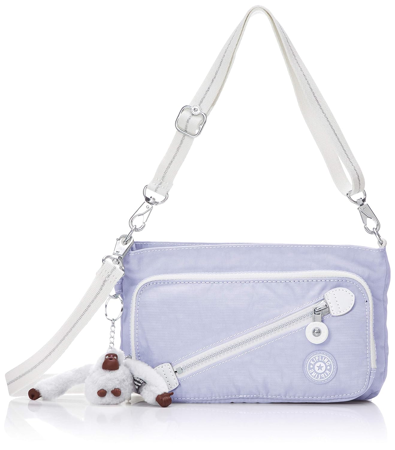 Buy Kipling Women's Active Shoulder Bag with Removable Strap (Lilac