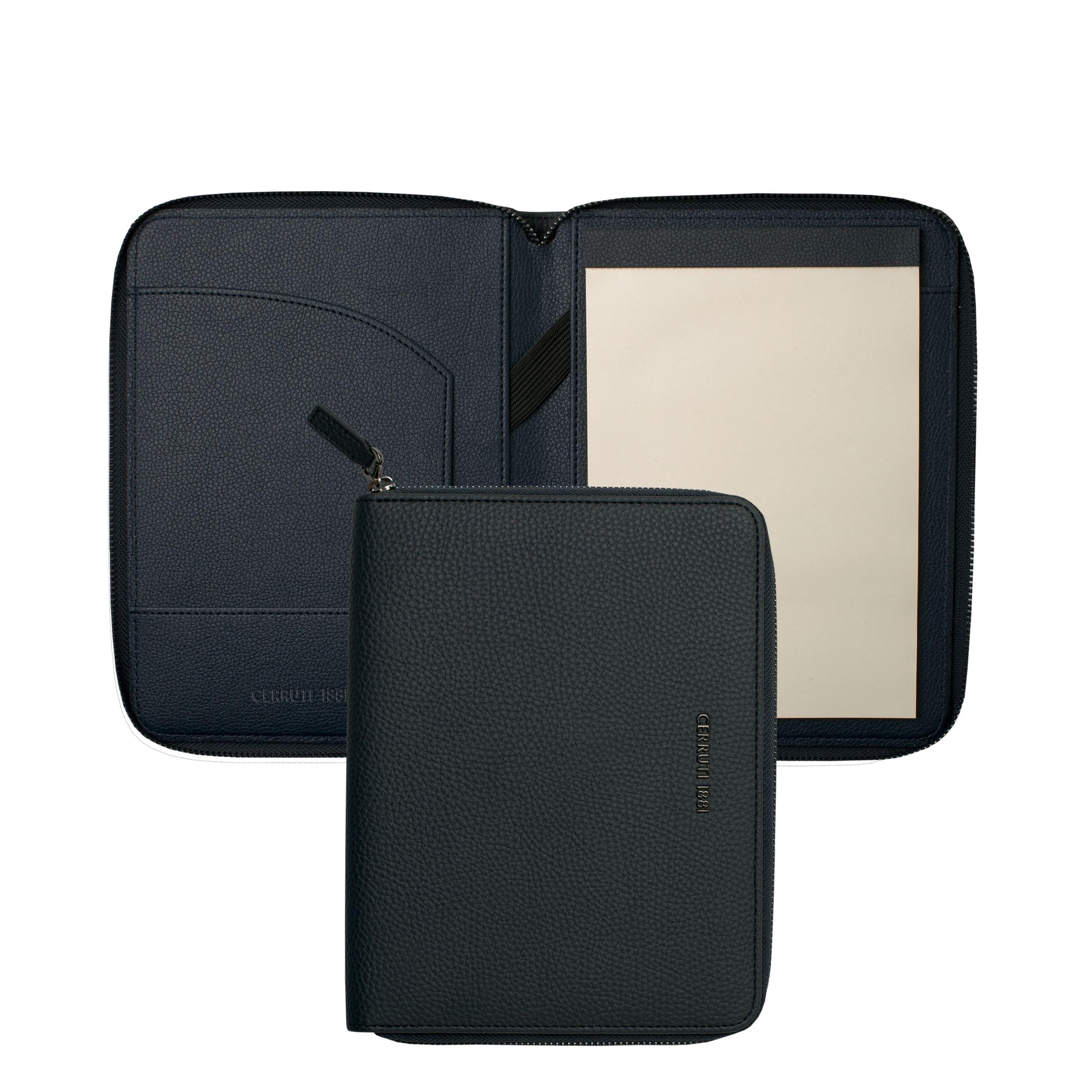 Cerruti 1881 NTM711N A5 Hamilton Conference Folder - Dark Blue