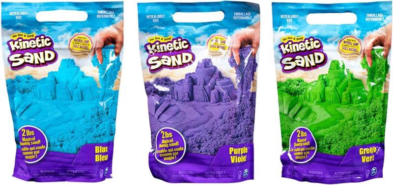 Kinetic Sand 0.9 kg Colour Pack — Mix, Mould, Create for Ages 3+