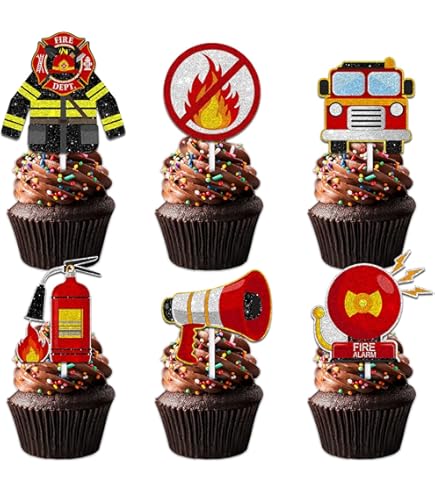 Fireman Fire Engine Edible PREMIUM THICKNESS SWEETENED