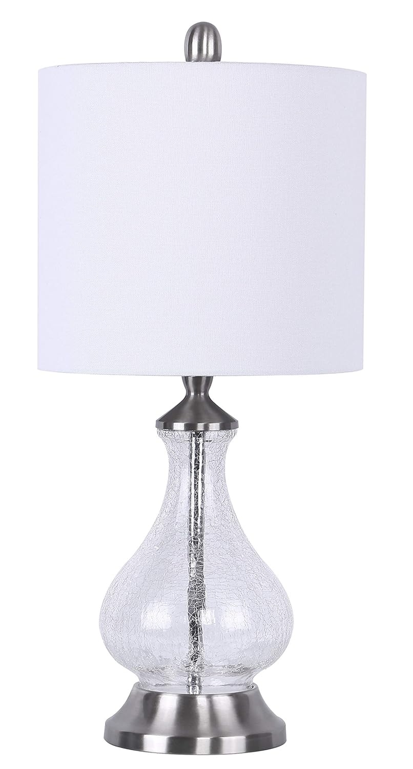 Best table lamps linen drum shade