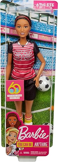 barbie articulada futbolista