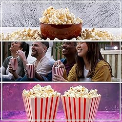 Mega-pop Popcorn 6 count, Oil and Salt Kit with