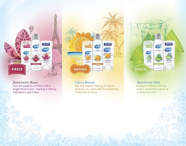 SECRET DEODORANT SCENT, HAWAII CITRUS BREEZE, 2.6 OUNCE, PACKAGING MAY VARY