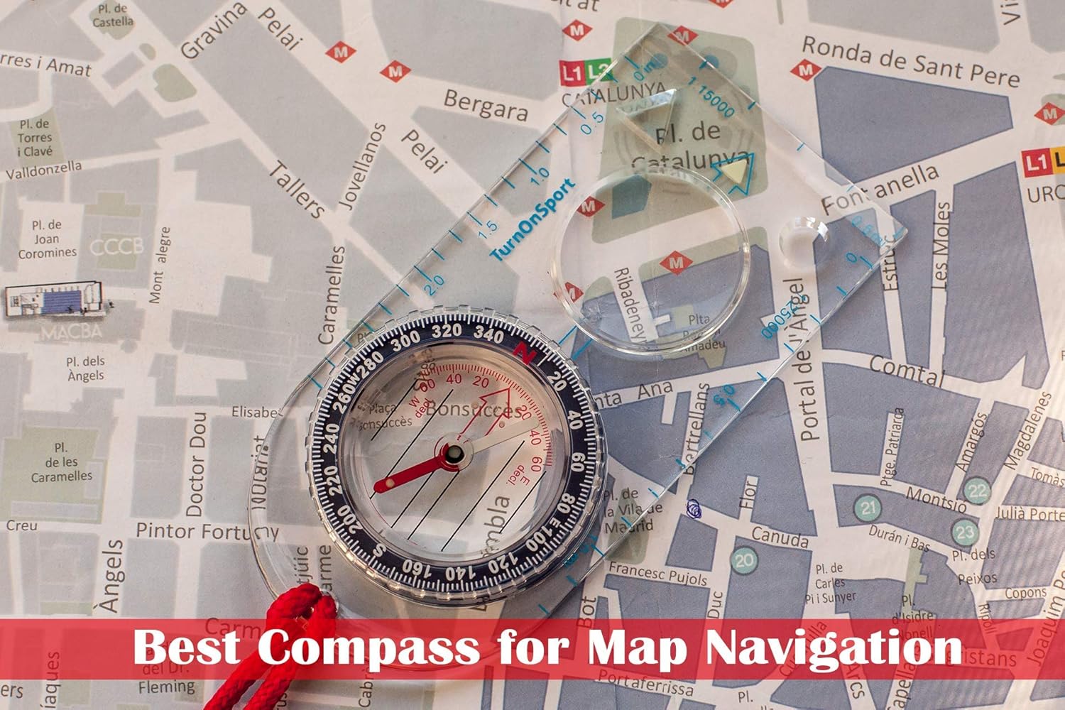 Orienteering Compass - Hiking Backpacking Compass - Advanced Scout Compass Camping and Navigation - Boy Scout Compass Kids - Professional Field Compass for Map Reading - Best Survival Gifts (Blue) : Sports & Outdoors