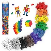 PLUS PLUS 240 Piece Basic Mix - Mini Waffle Blocks, Classroom Must Haves | STEM Toys, Sensory Bin Fillers, Occupational Therapy Tools, Gifts for Boys &amp; Girls, Christmas Stocking Stuffers for Kids