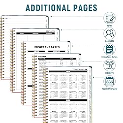 Planner 2025-2026, Monthly and Weekly Calendar