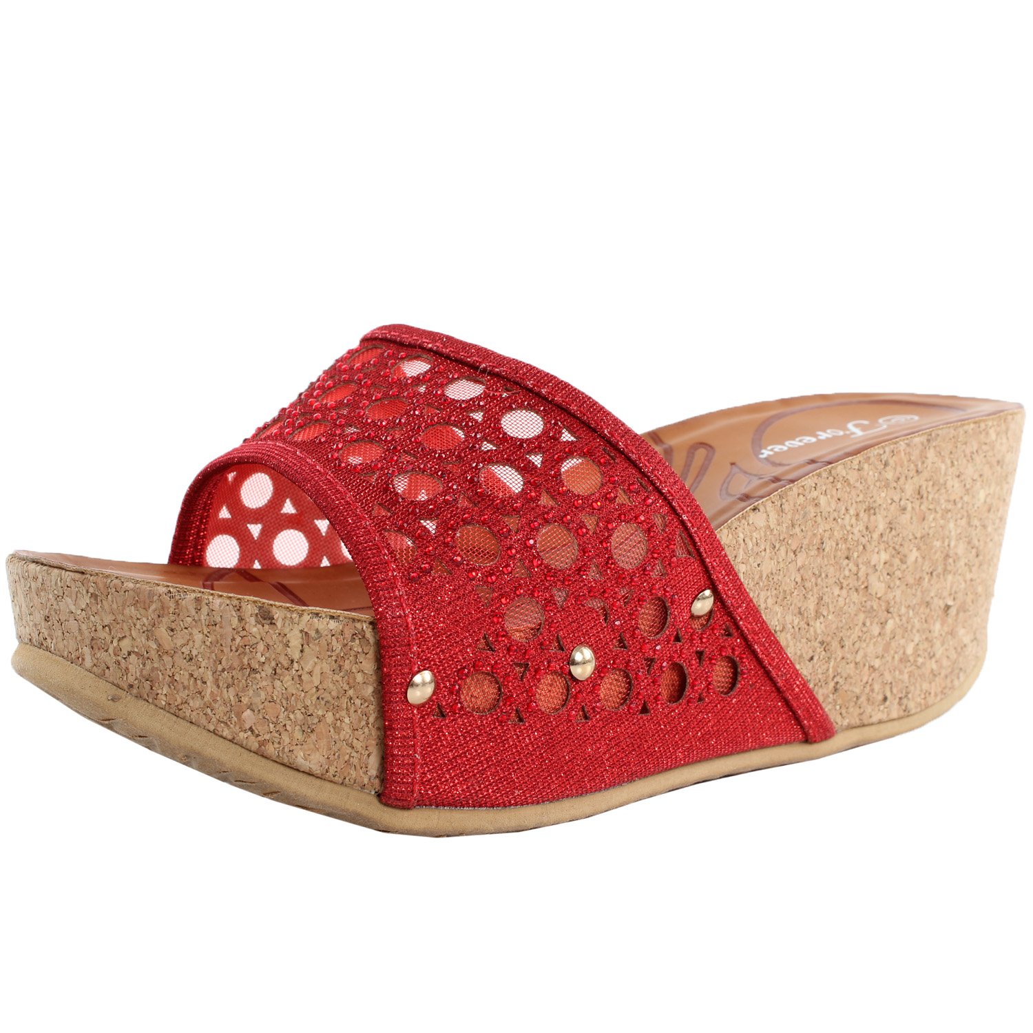 Forever Women's Freya-21 Wedge Sandal