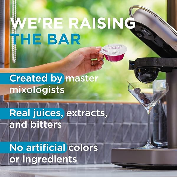 THE CLASSIC COLLECTION CAPSULES, VARIETY PACK OF 6 FOR BARTESIAN PREMIUM COCKTAIL MAKER (55524)