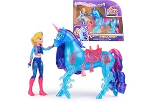 Unicorn Academy, Isabel & River Power of Friendship Set with Saddle & Accessories, Dolls & Unicorn Toys, Gifts & Stocking Stuffers for Girls Ages 4 and up