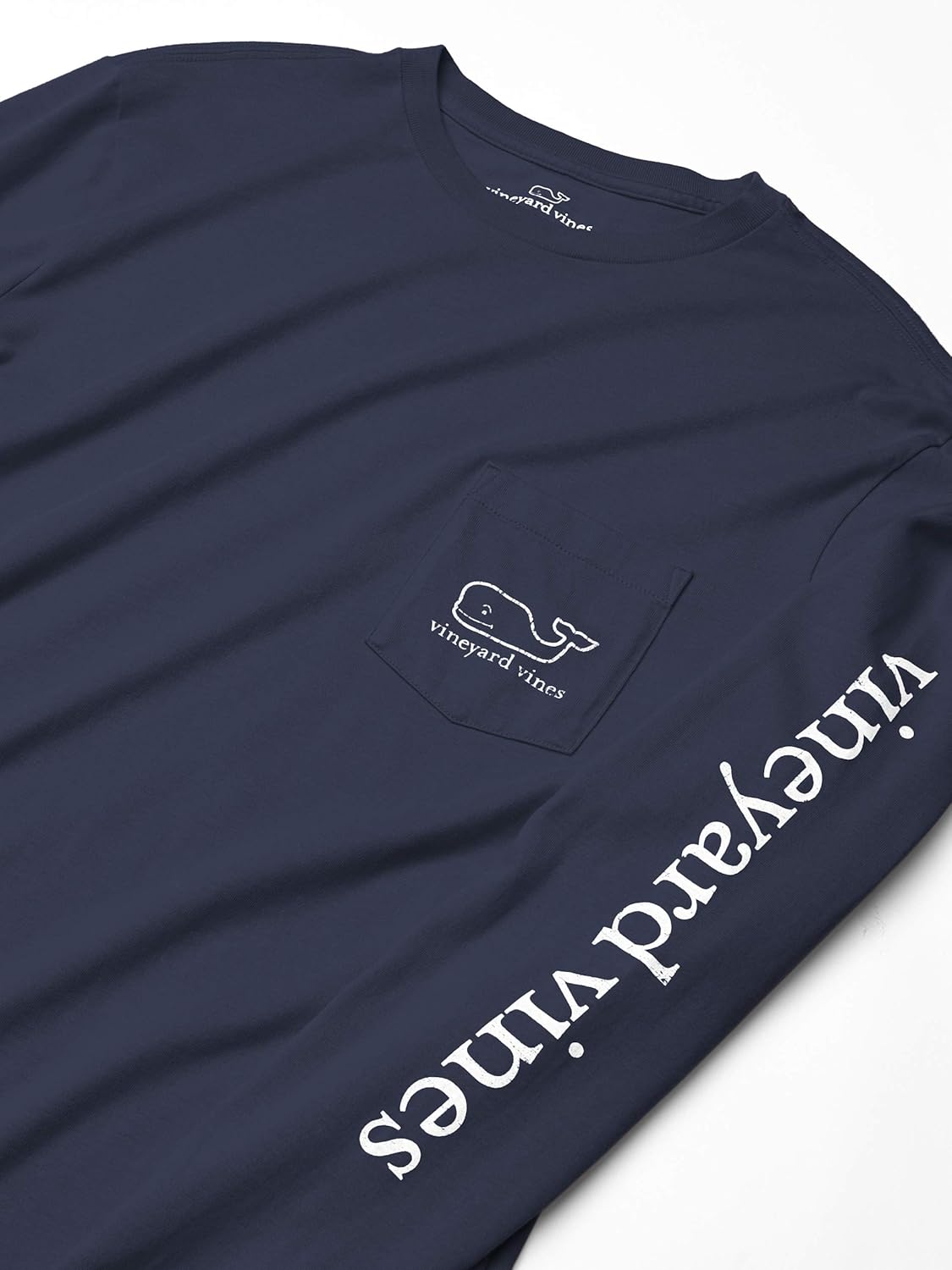 Vineyard Vines Men's Long-Sleeve Whale Pocket T-Shirt | 