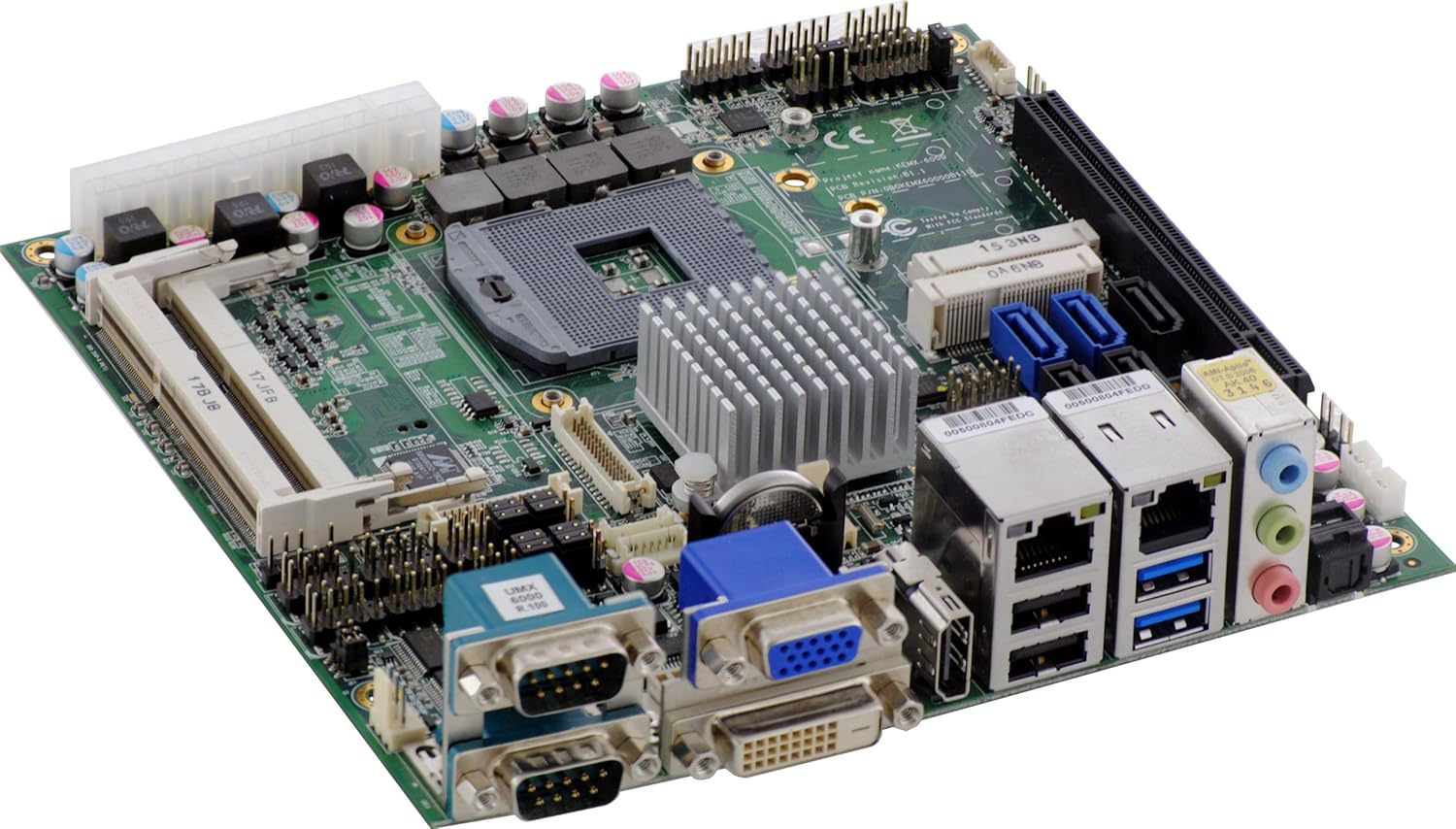 Quanmax KEMX6000 MiniITX Motherboard with 2nd Generation Intel Core i3/i5/i7 Processors and