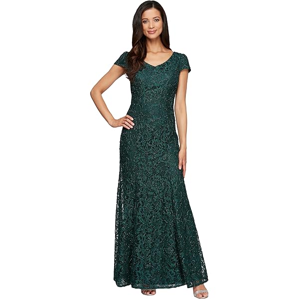 chinese dress ladies Amazon.com: Alex Evenings Women's Long Sleeveless Embroidered Fit and Flare  Dress with Square Neckline, Taupe, 4 : Clothing, Shoes & Jewelry main image 0
