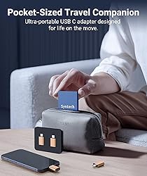 Syntech USB C to USB Adapter [2 Pack] USB C Male to