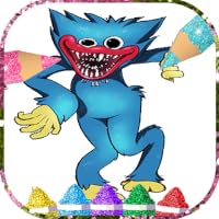 Poppy Glitter Coloring Playtime Horror Numbers - Color App Pop Adults 2022