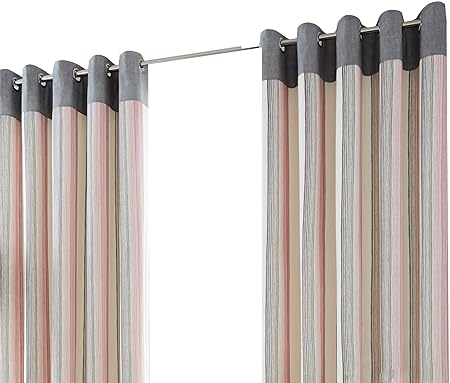 Perfecthome Textiles Rideaux Doublés à œillets Prêts à Poser