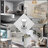 bgl Round Copper Wall Hooks Set 5 Modern Minimalist Heavy Duty Coat Bathroom view 8