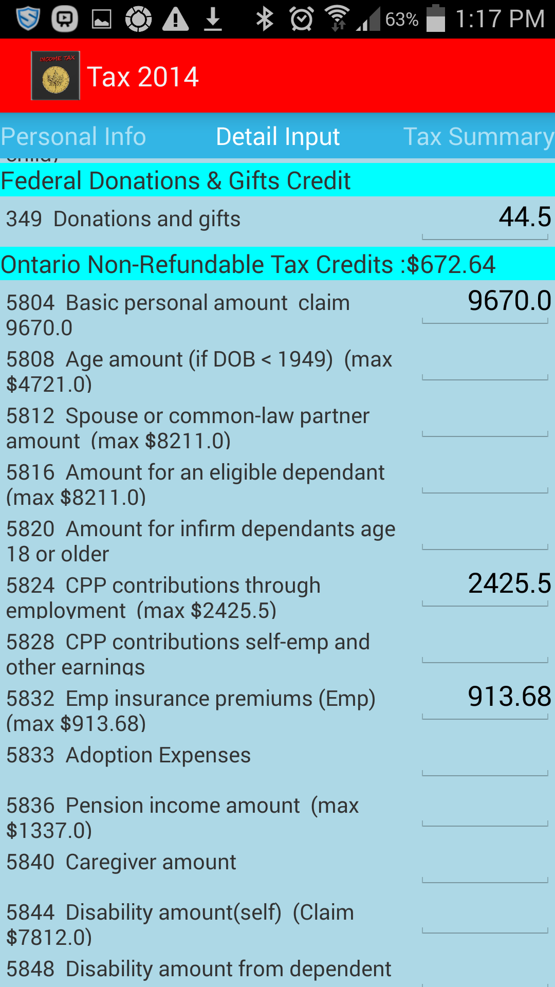 Canada Tax Calculator 2015 Amazon.ca Appstore for Android