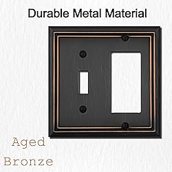 OKAWYC Toggle/Decorator Light Switch Cover Adler