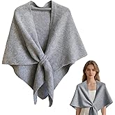 Pashmina Shawl Wraps Women Knitted Shawls and Wraps Cardigan Cape Wool Cashmere Shoulder Top Sweater Shawl Scarf forDailyWear