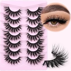 Lashes Flat Faux Mink Eyelashes 20mm Long False