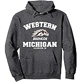 Western Michigan University Broncos Circle Logo Pullover Hoodie