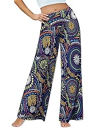 Arolina Women's Stretchy Wide Leg Palazzo Lounge