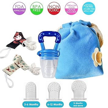 Baby Weaning Tool Baby Feeding Tool Fresh Safe Food Feeder Nibbler